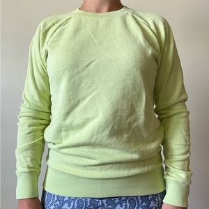 Jungmaven hemp Bonfire Raglan Sweatshirt, size small